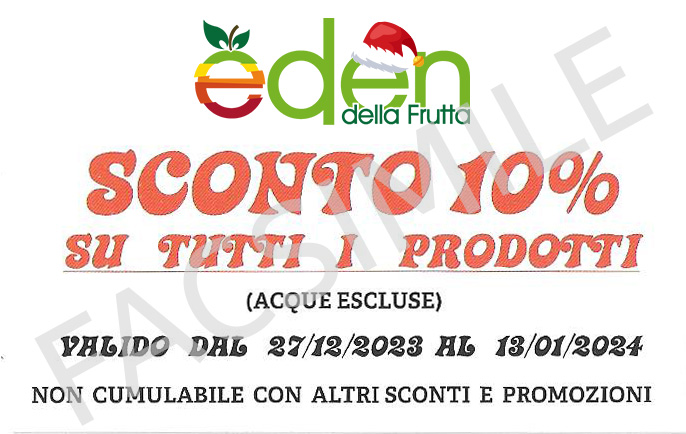 Sconto 10_