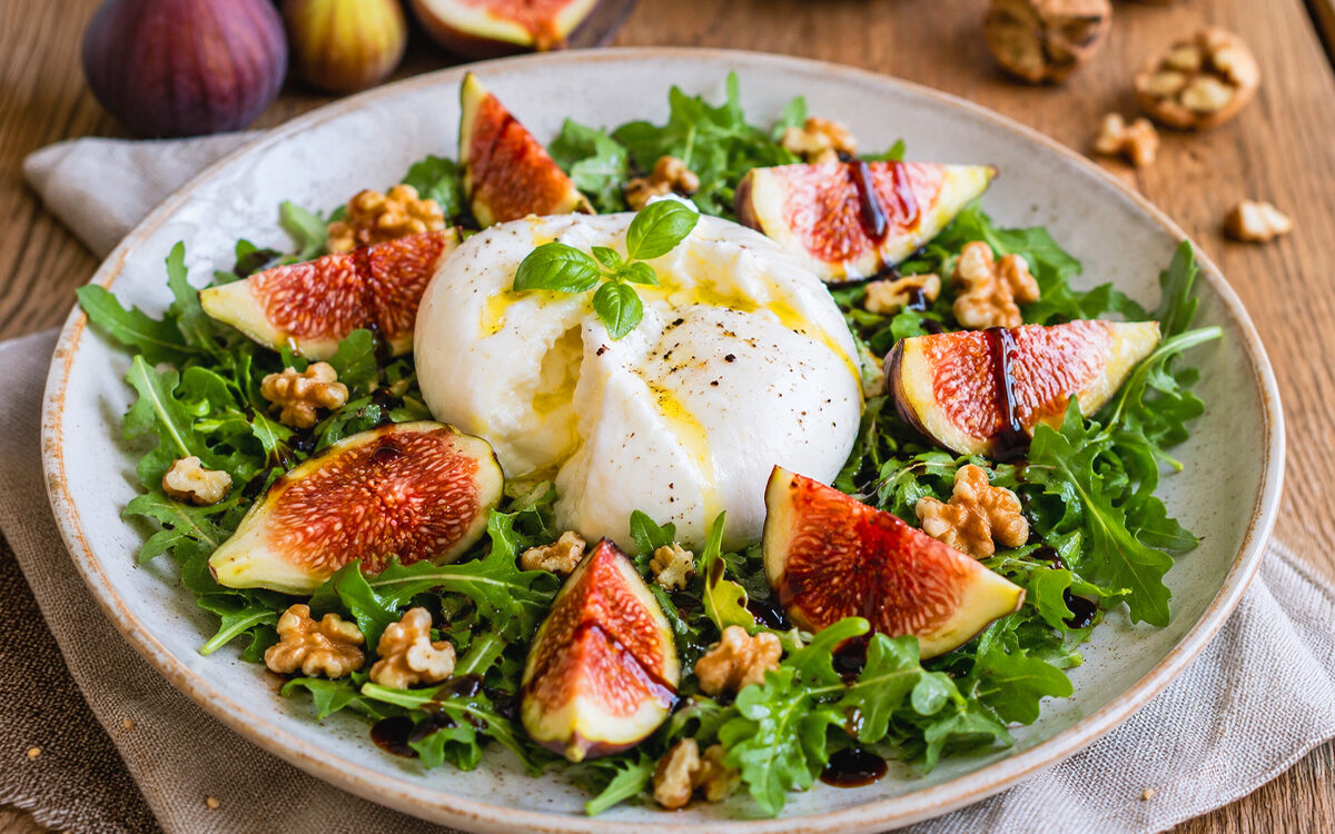 Insalata estiva con fichi